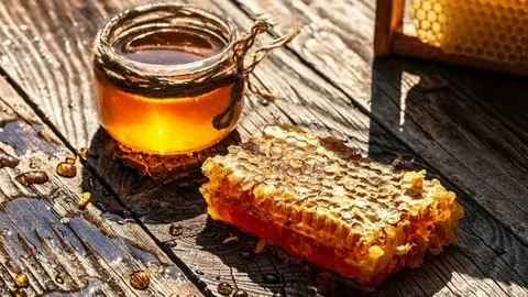 تصویر 2 از عسل وحشی کوهی ارگانیک  برداشت شده از مناطق بکر
